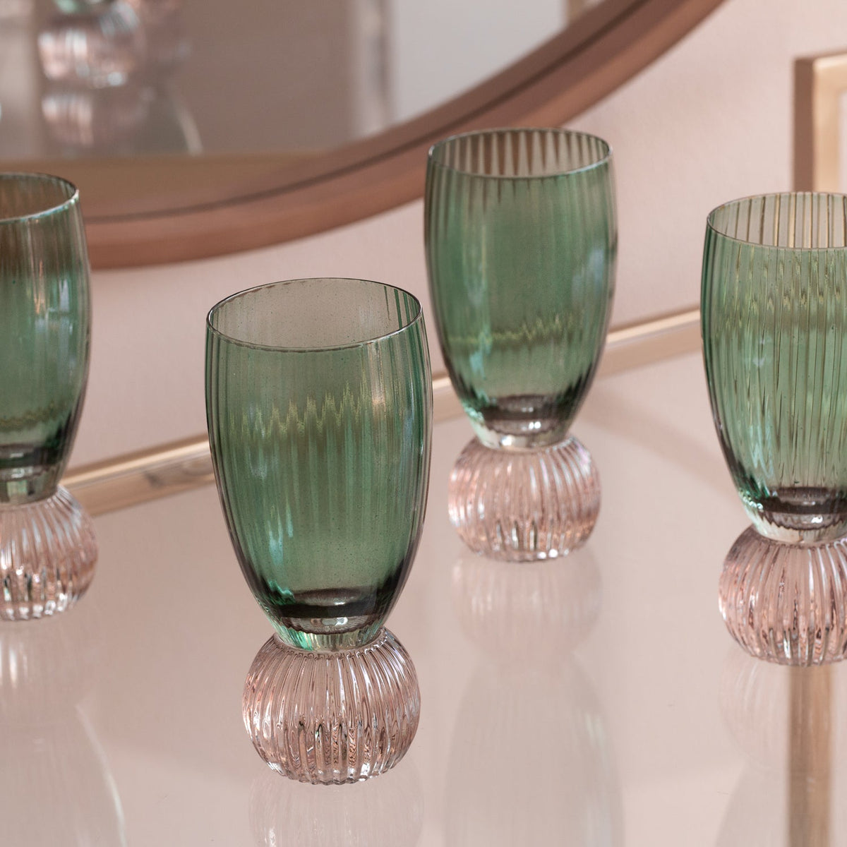 beatriz-ball-wholesale-glass-venice-shot-glass-set-of-4-green-and-lavender