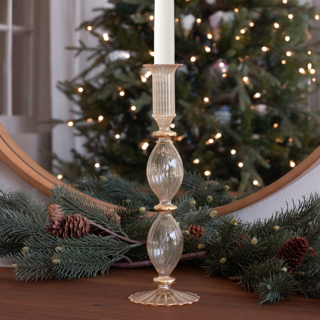 beatriz-ball-wholesale-glass-cambridge-beryl-10-candlestick-holder-set-of-2-champagne-and-gold