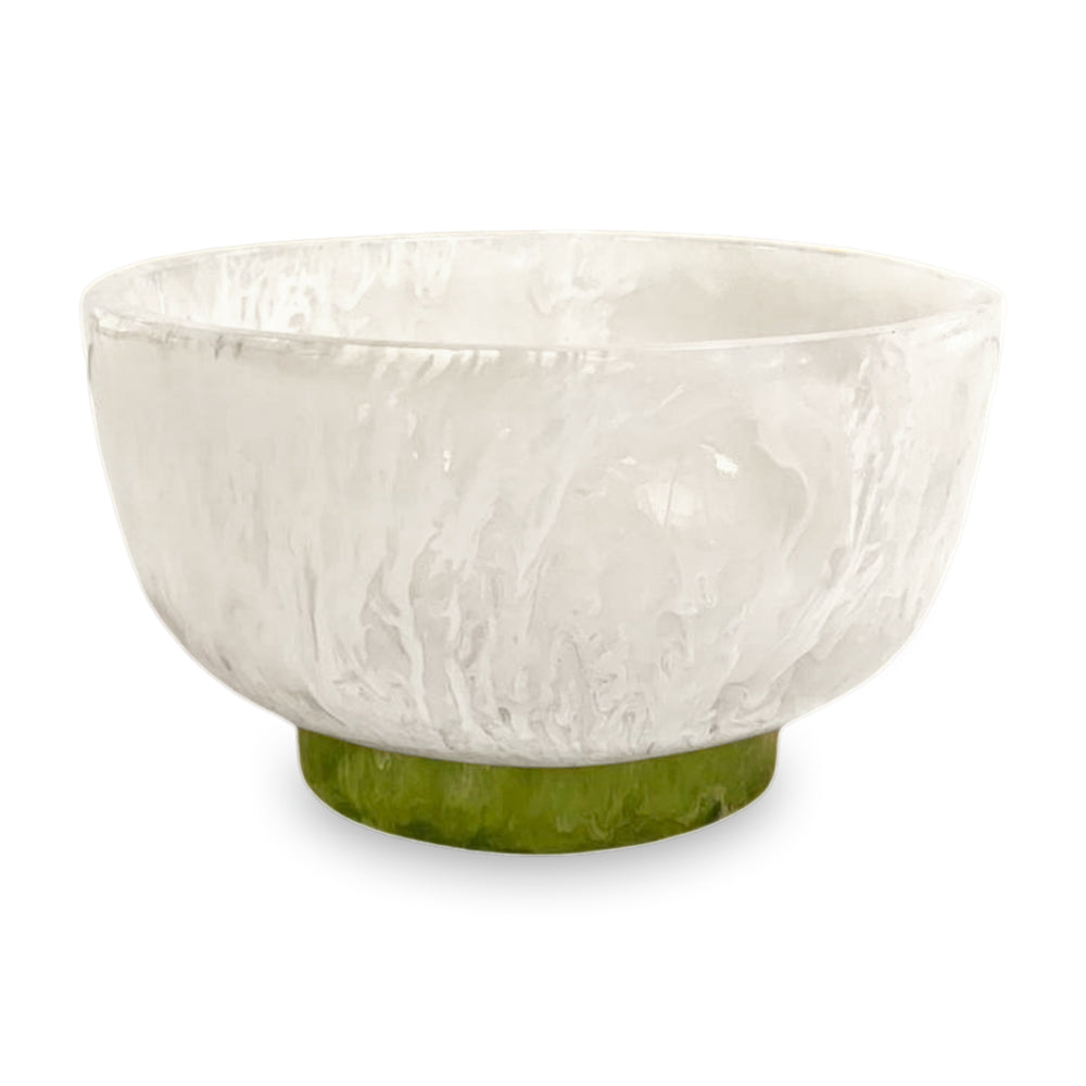 beatriz-ball-wholesale-resin-rio-small-bowl-with-base-white-and-green