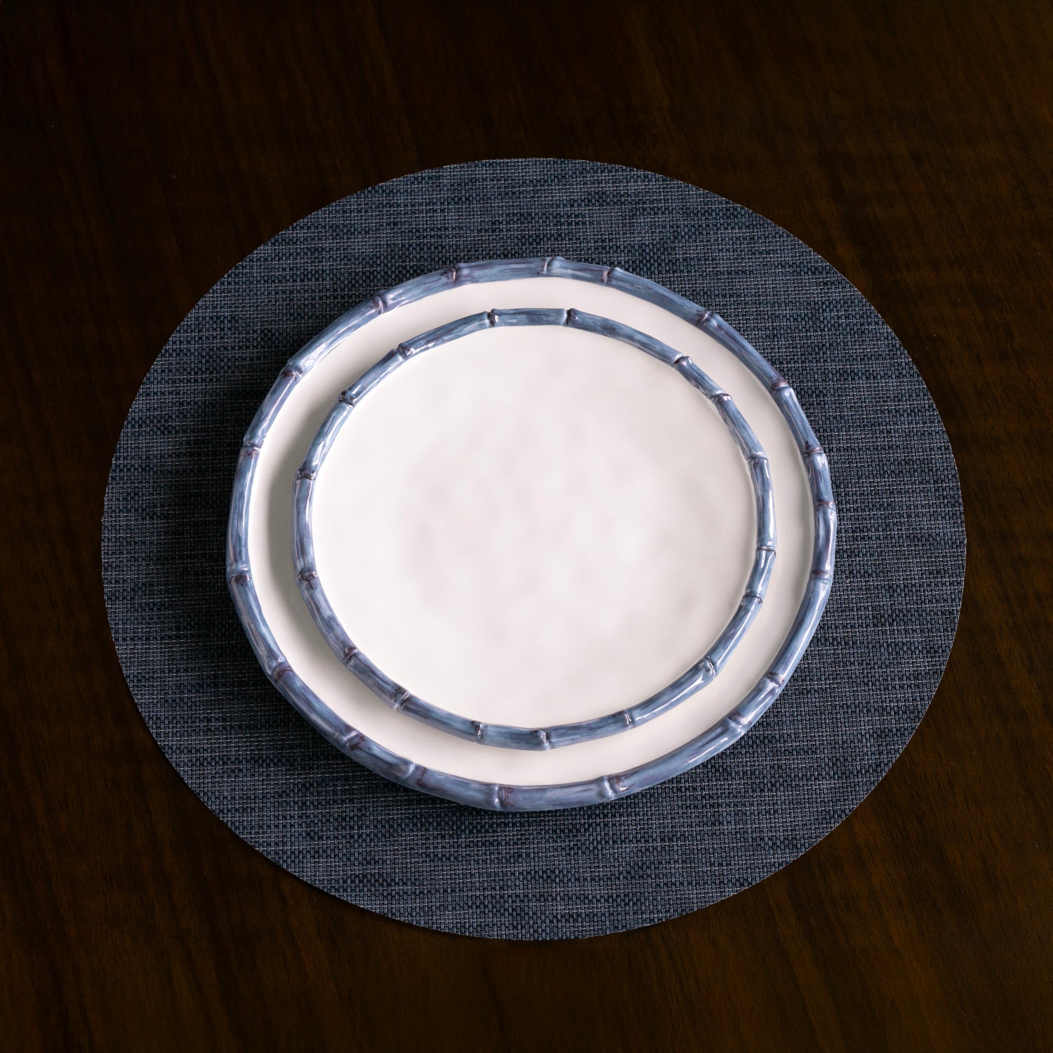 vida-bamboo-11-dinner-plate-set-of-4-white-and-blue