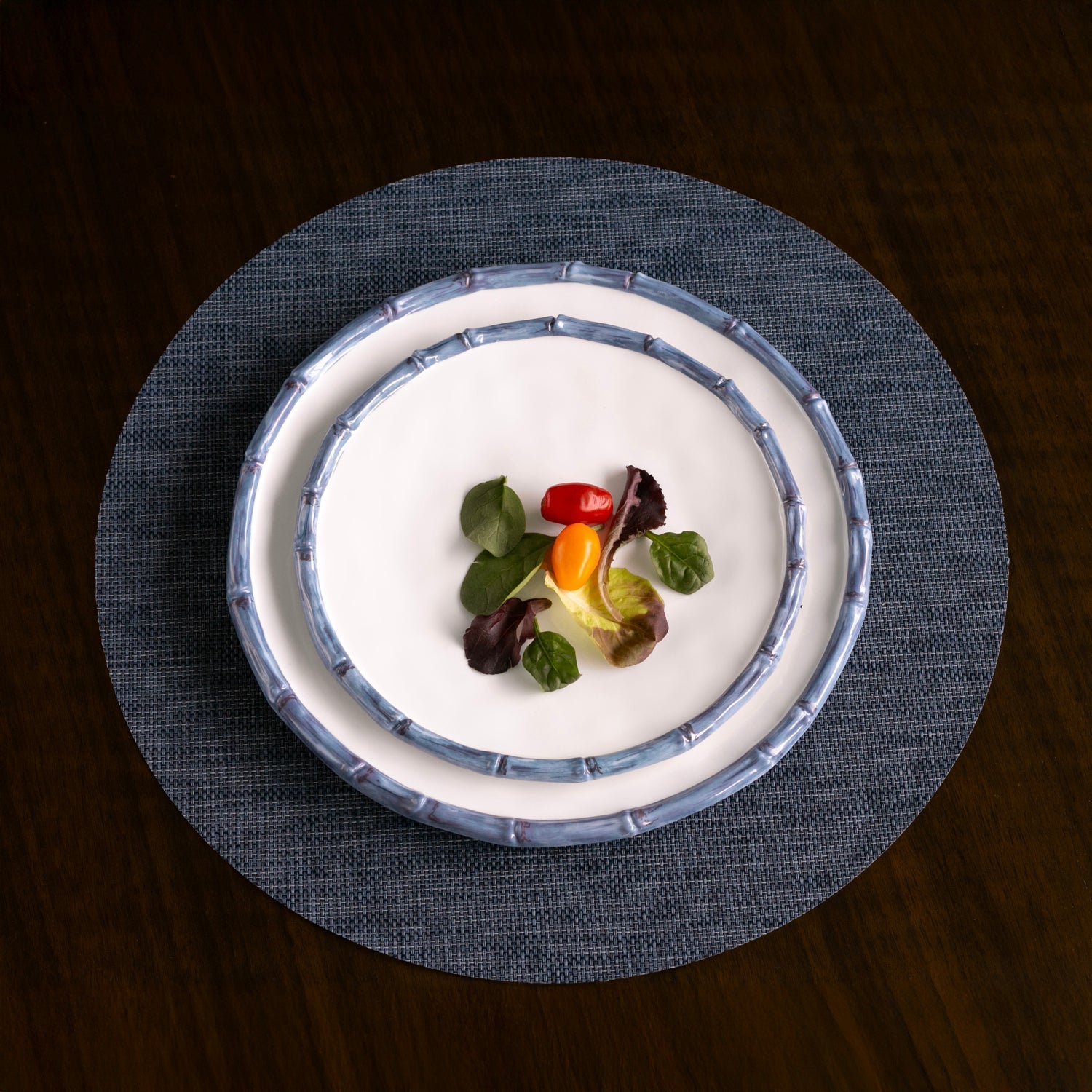 vida-bamboo-11-dinner-plate-set-of-4-white-and-blue