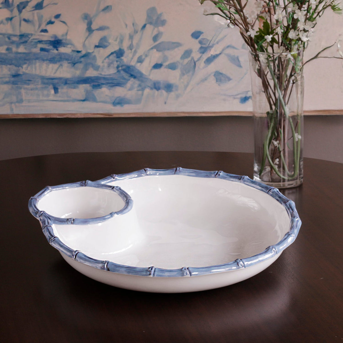 vida-bamboo-large-chip-dip-bowl-white-and-blue