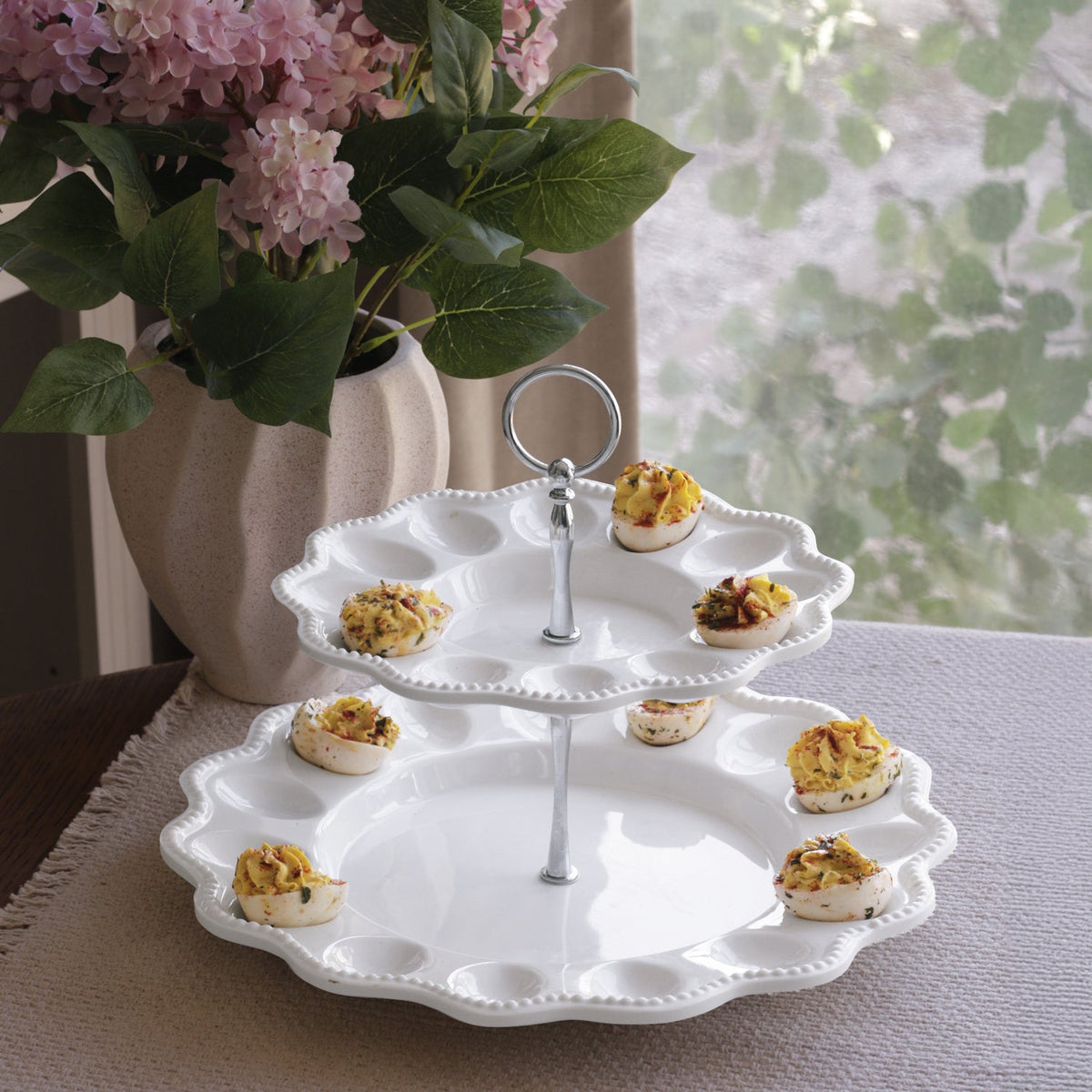 vida-alegria-two-tiered-egg-server-white