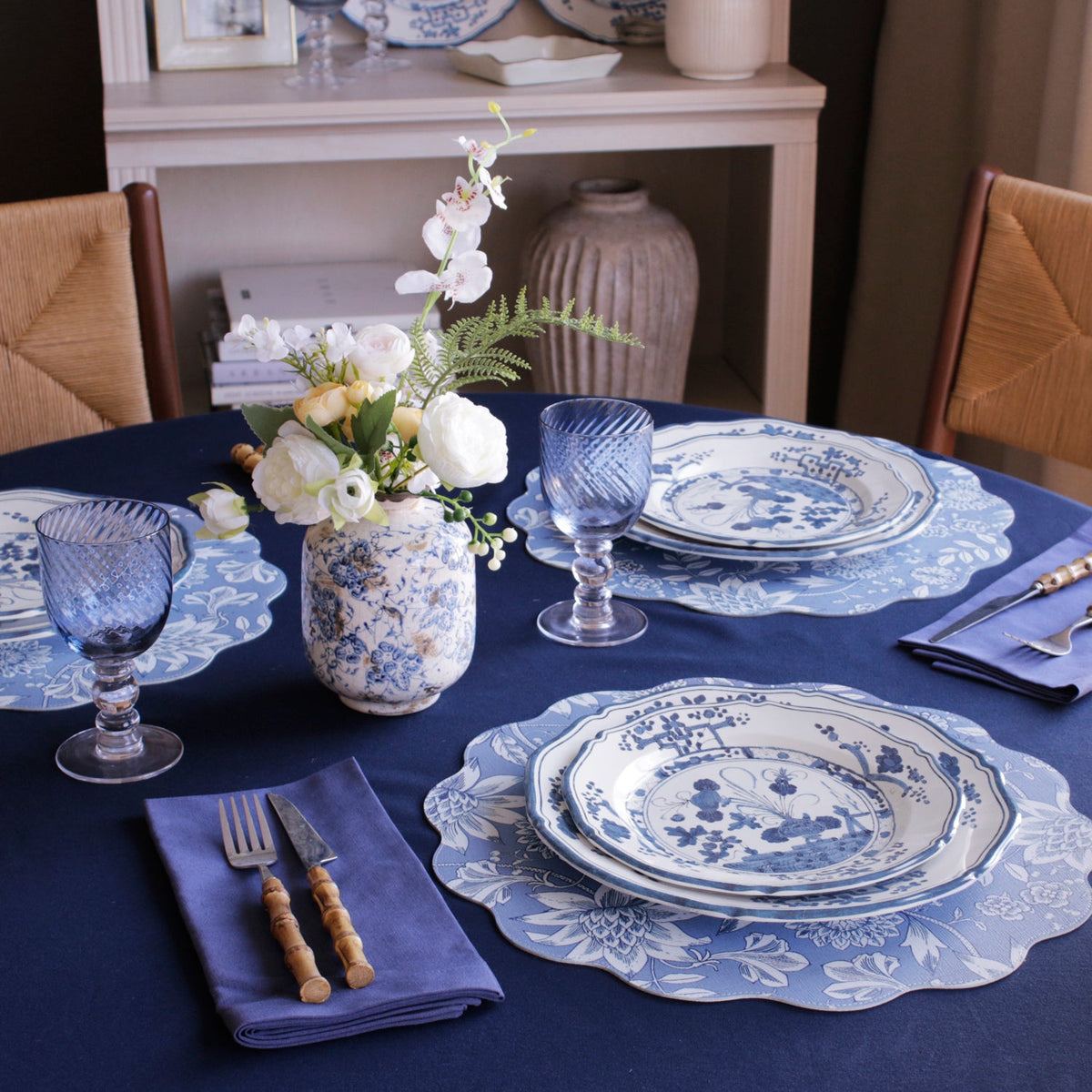 vida-faenza-11-dinner-plate-set-of-4-white-and-blue