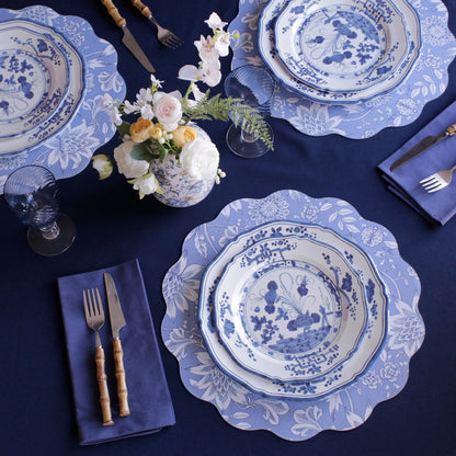 vida-faenza-9-salad-plate-set-of-4-white-and-blue