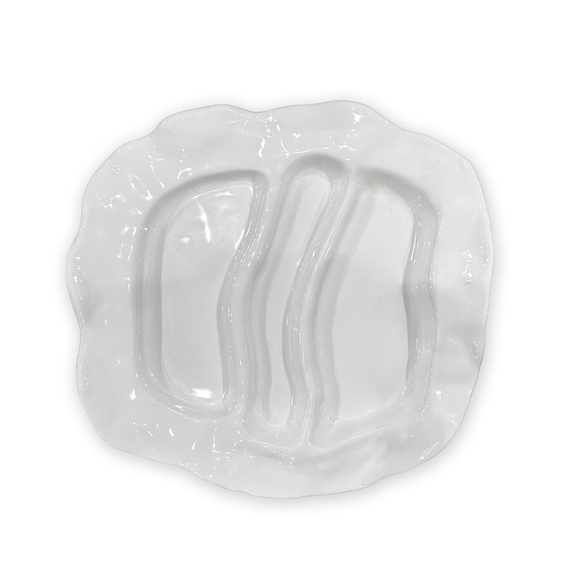 VIDA Havana Three-Part Server (White)