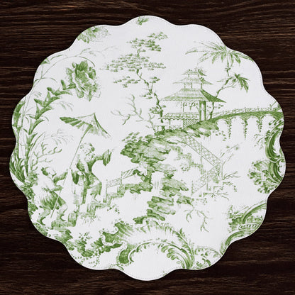 vida-chinoiserie-reversible-round-placemats-set-of-4-green-white
