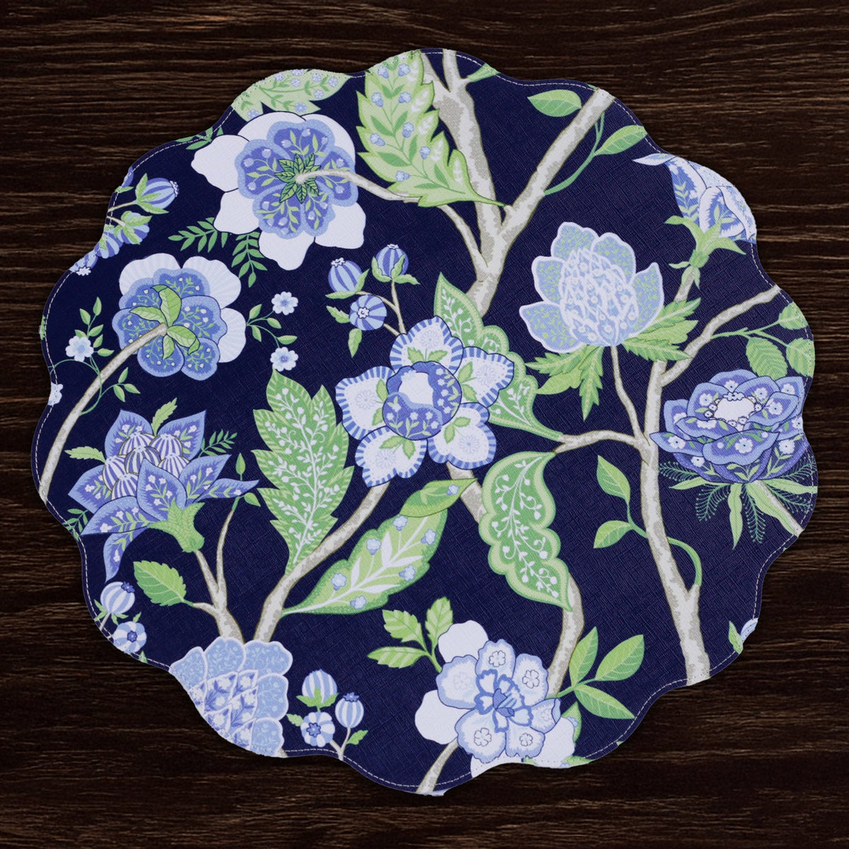 vida-blooms-branches-reversible-round-placemats-set-of-4-navy-green