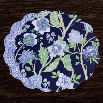 vida-blooms-branches-reversible-round-placemats-set-of-4-navy-green