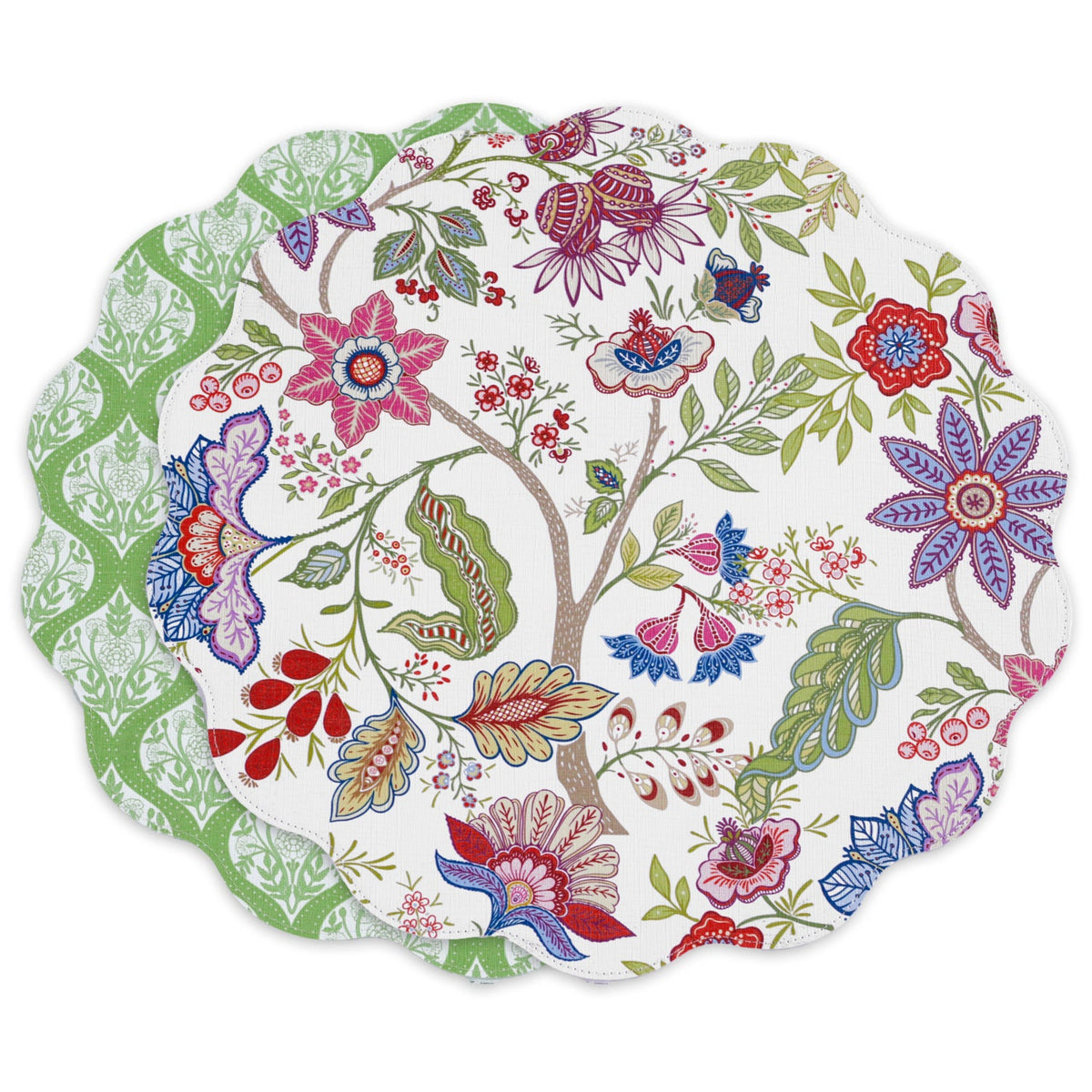 vida-blooms-branches-reversible-round-placemats-set-of-4-periwinkle-peach