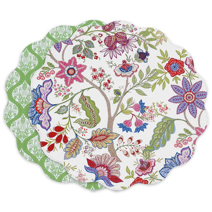 vida-blooms-branches-reversible-round-placemats-set-of-4-periwinkle-peach