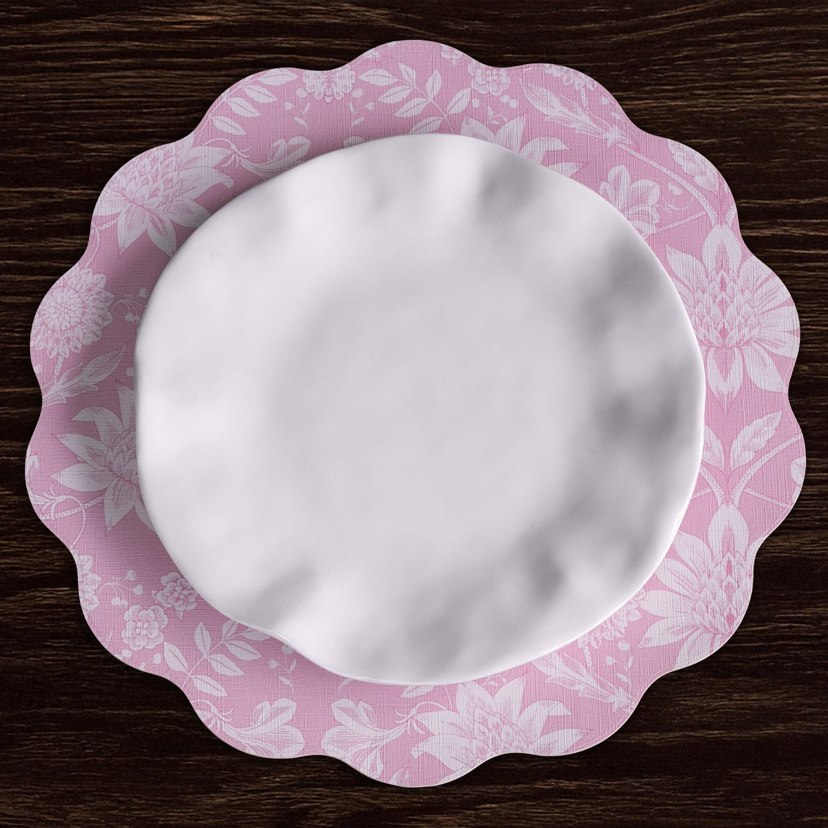 vida-butterfly-garden-flowers-reversible-round-placemats-set-of-4-pastel