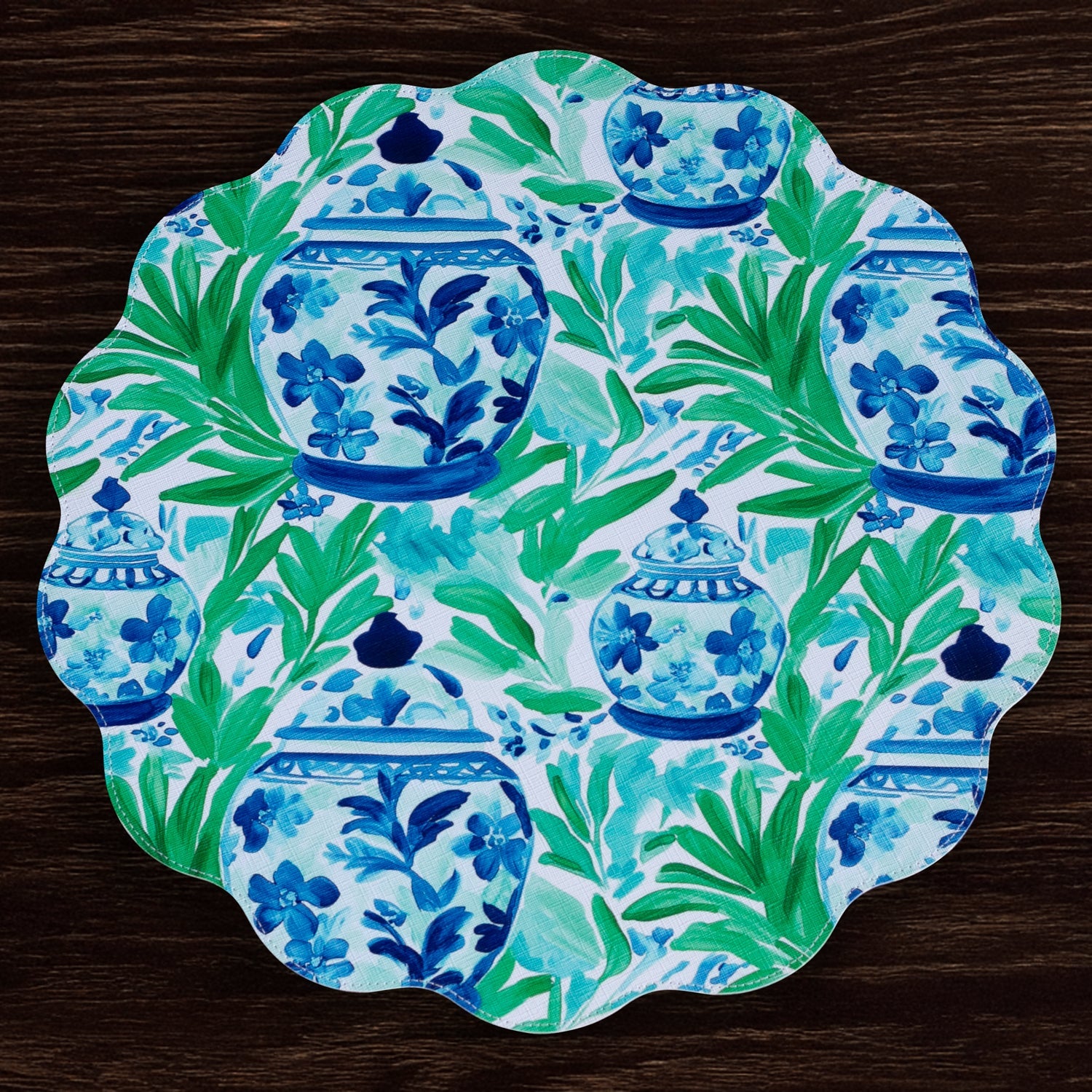 vida-ginger-jar-butterflies-reversible-round-placemats-set-of-4-blue-green