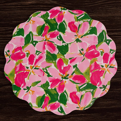 vida-butterflies-flowers-reversible-round-placemats-set-of-4-pink-green