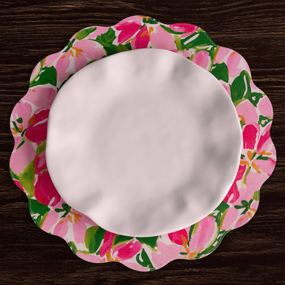 vida-butterflies-flowers-reversible-round-placemats-set-of-4-pink-green