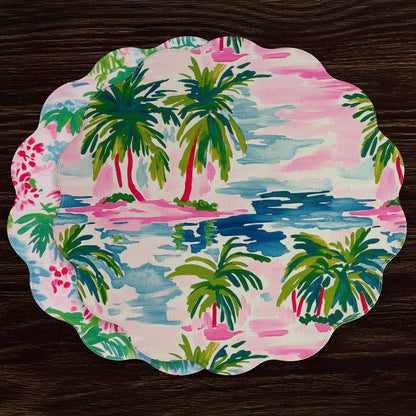 vida-palm-trees-reversible-round-placemats-set-of-4-multi