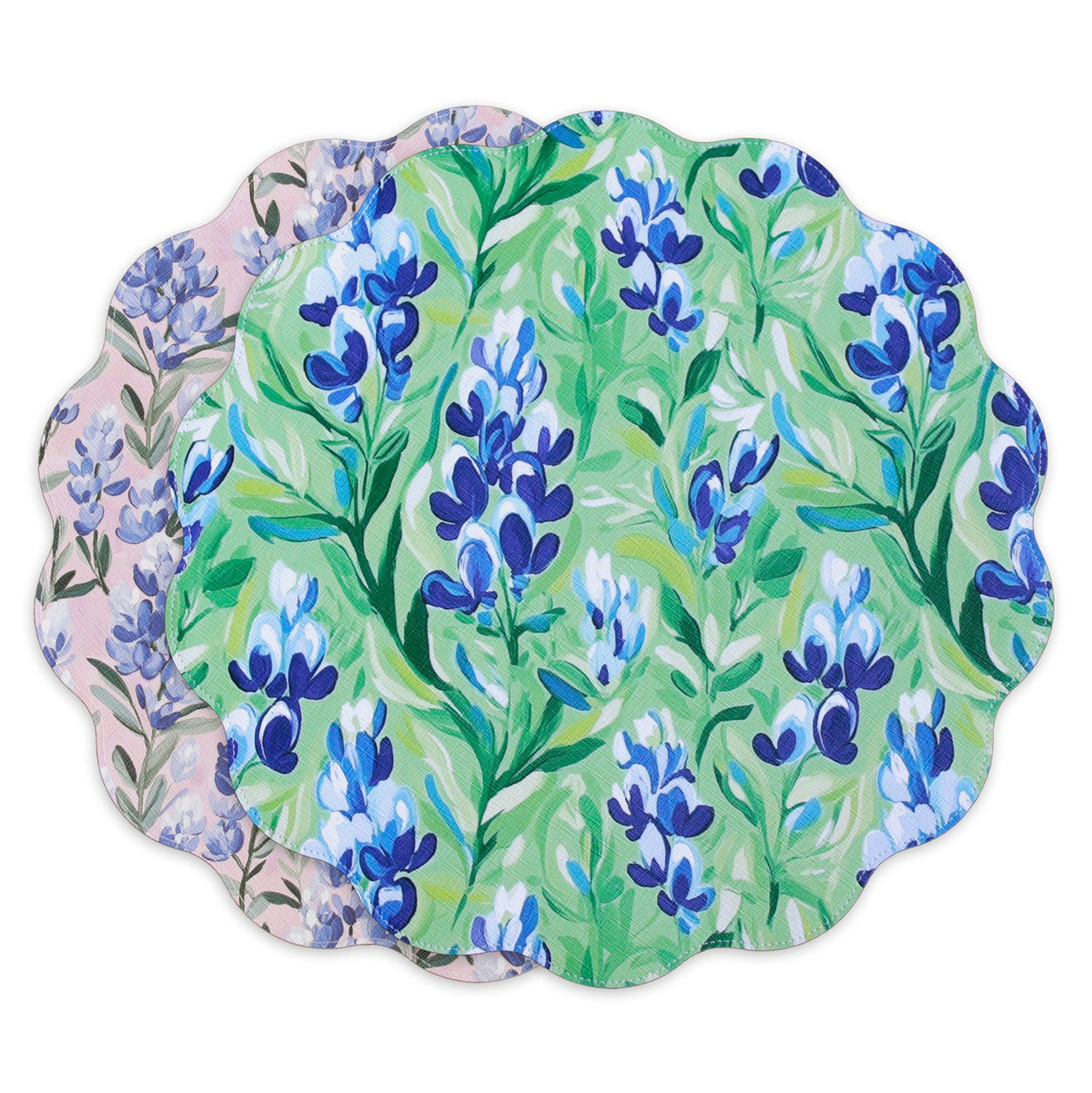 vida-bluebells-flowers-reversible-round-placemats-set-of-4-pink-green