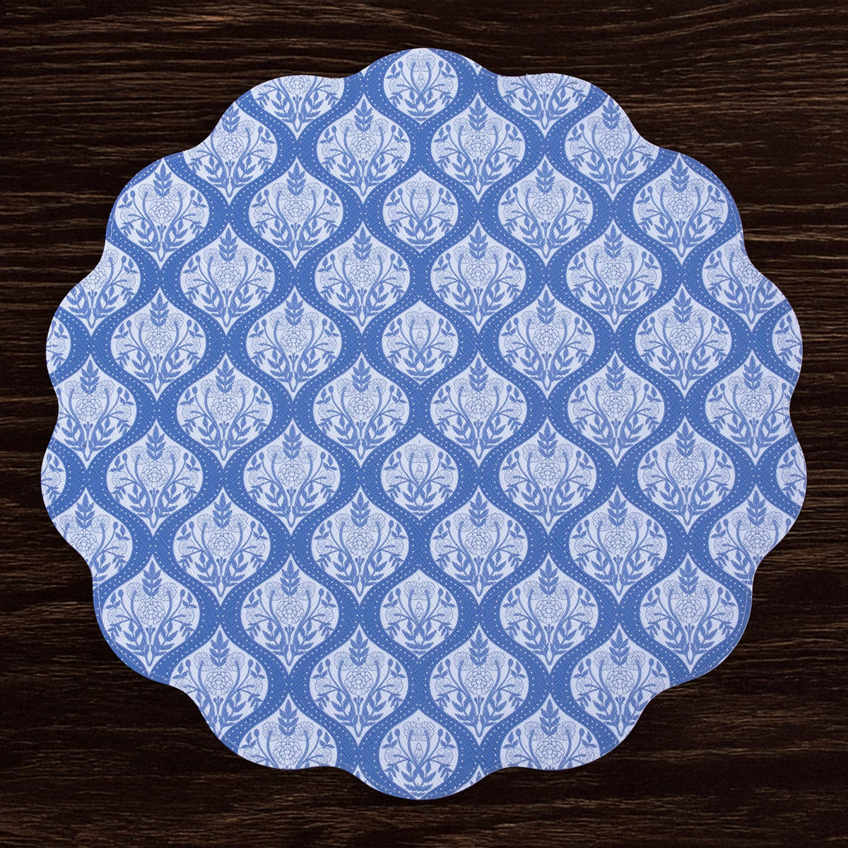 vida-flowers-pattern-reversible-round-placemats-set-of-4-blue-white