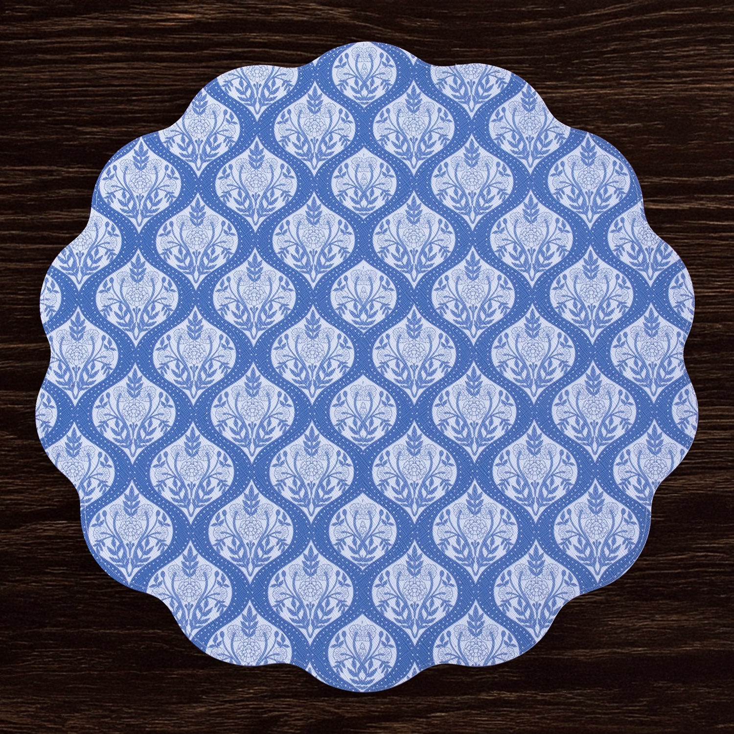 vida-flowers-pattern-reversible-round-placemats-set-of-4-blue-white