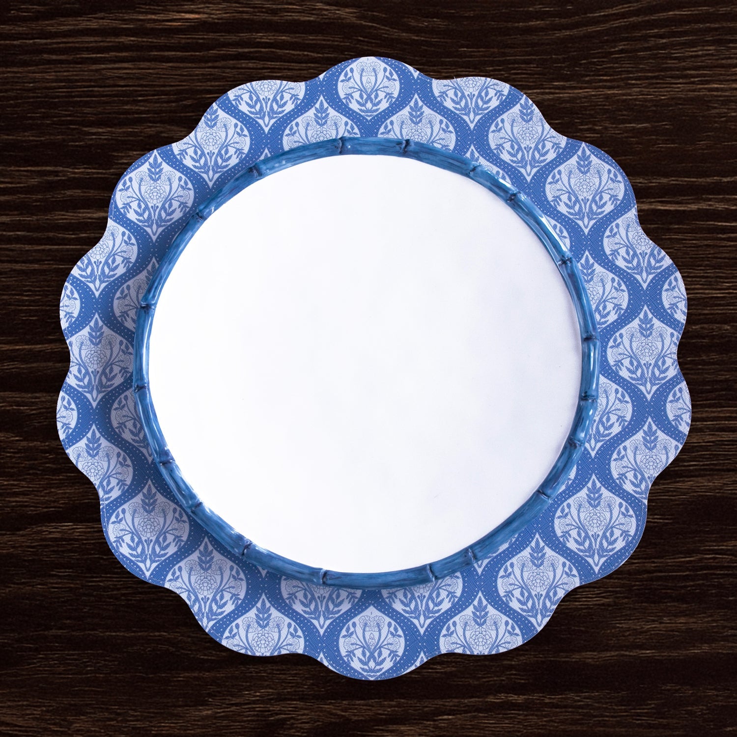 vida-flowers-pattern-reversible-round-placemats-set-of-4-blue-white