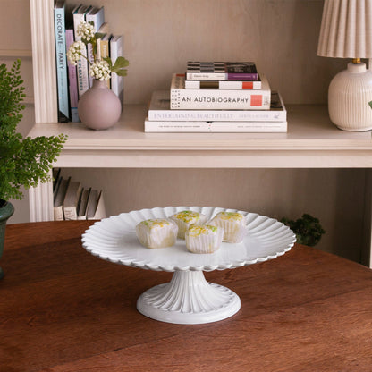 vida-vienna-pedestal-cake-plate-white