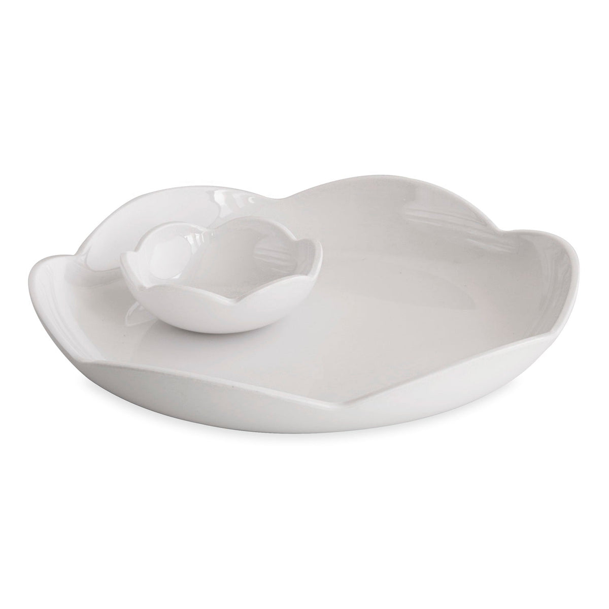 vida-amelia-round-platter-with-mini-dip-bowl-white
