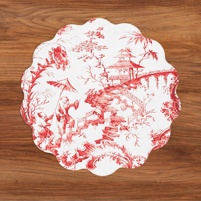 vida-chinoiserie-and-trellis-reversible-round-placemats-set-of-4-red-white