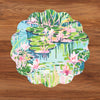 VIDA Everglades and Crocs Reversible Round Placemats Set of 4 (Pink & Green)