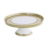 ceramic-ravenna-pedestal-cake-plate-green-gold