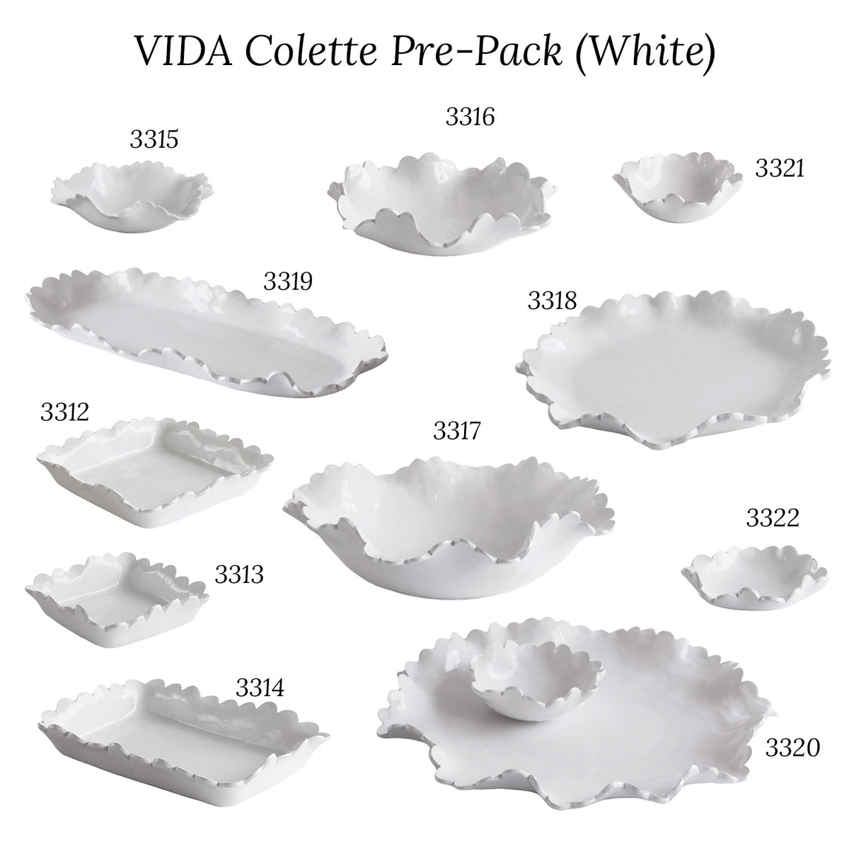 VIDA Colette Pre-Pack (White)