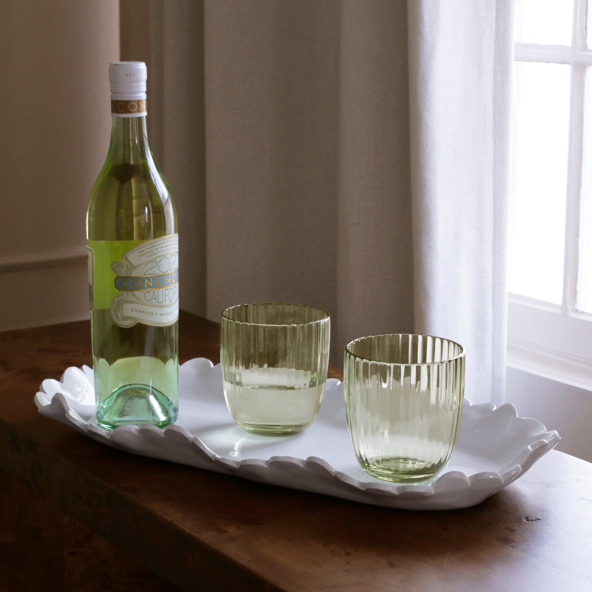 vida-acrylic-double-old-fashioned-set-of-4-green