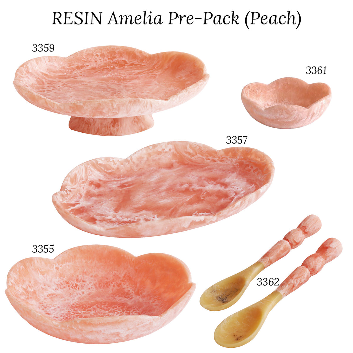 RESIN Amelia Pre-Pack (Peach)