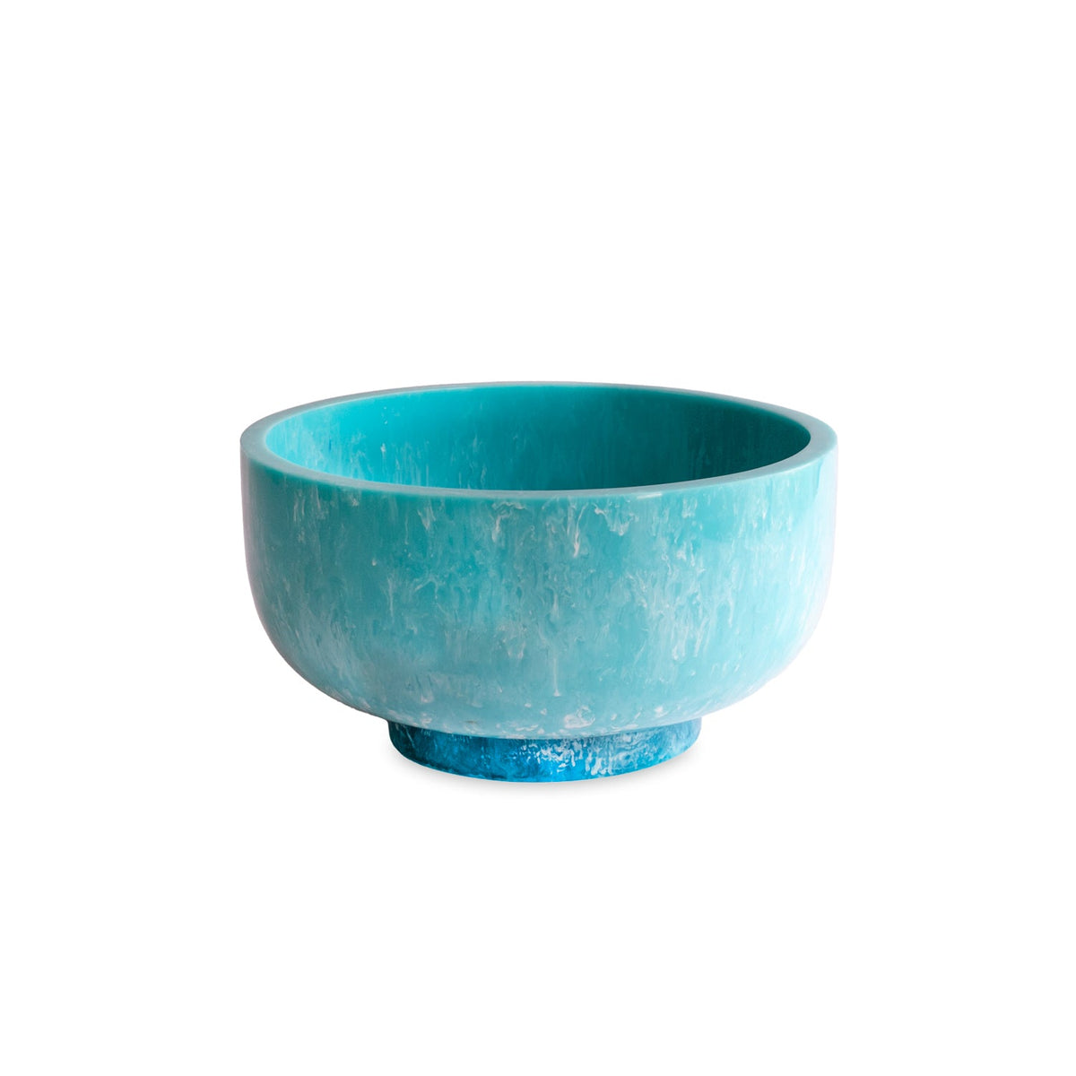 resin-rio-large-bowl-with-base-turquoise-and-blue