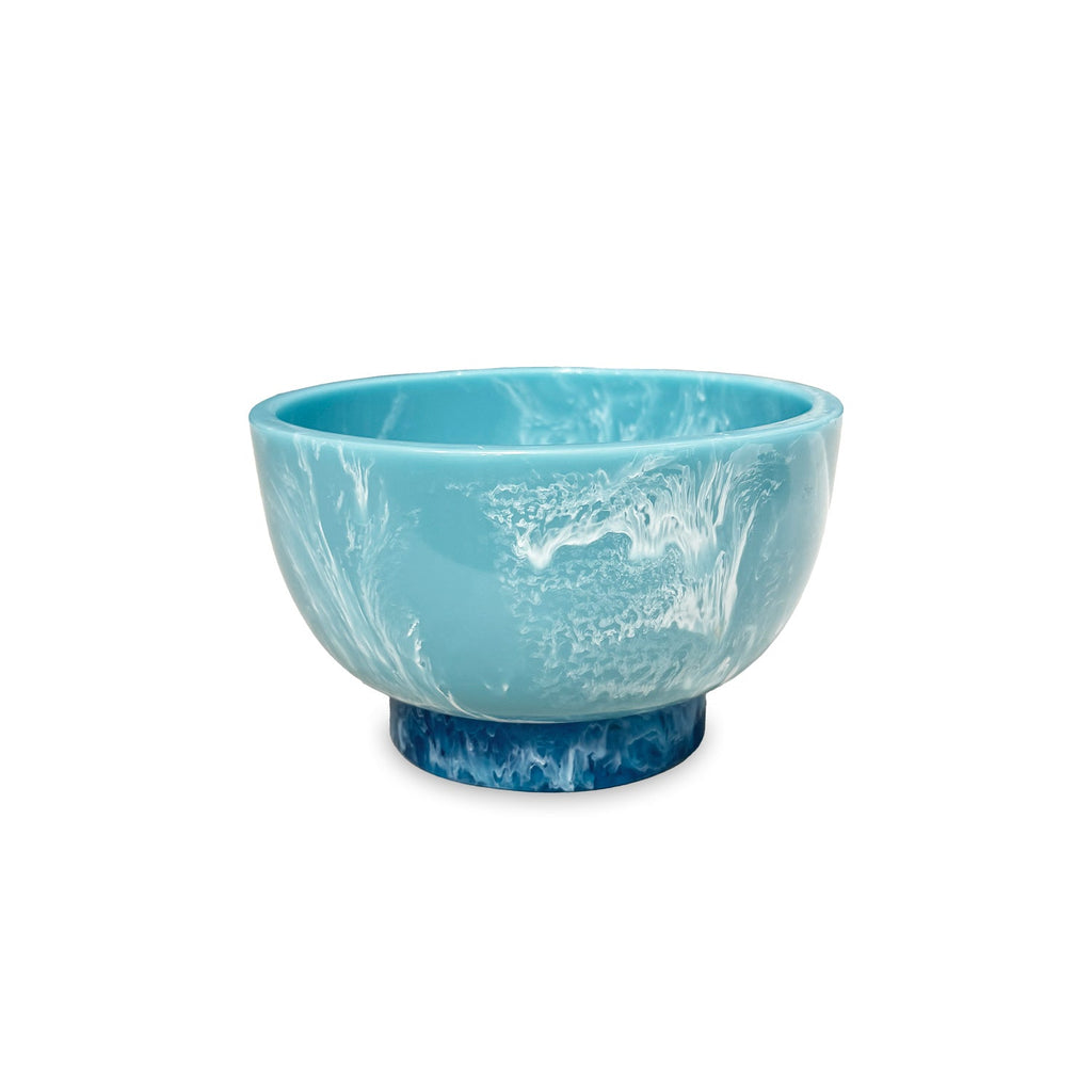 resin-rio-small-bowl-with-base-turquoise-and-blue