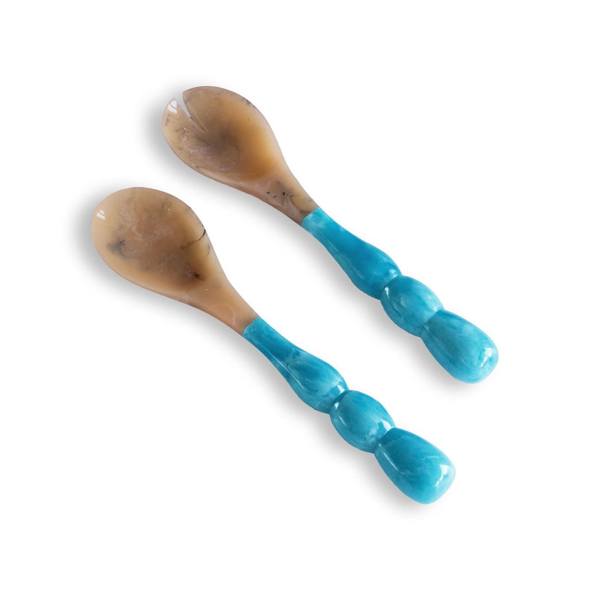 resin-rio-bubble-salad-servers-turquoise