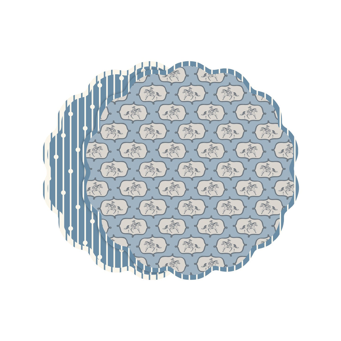 vida-cowboy-western-reversible-placemats-set-of-4-blue-white