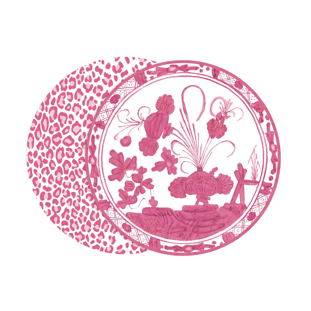 vida-faenza-and-leopard-reversible-placemats-set-of-4-pink-white