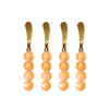 resin-sorbet-spreaders-set-of-4-tangerine
