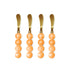 resin-sorbet-spreaders-set-of-4-tangerine