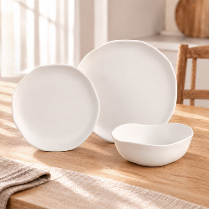VIDA Nube Dinner Plate Set of 4 (White)