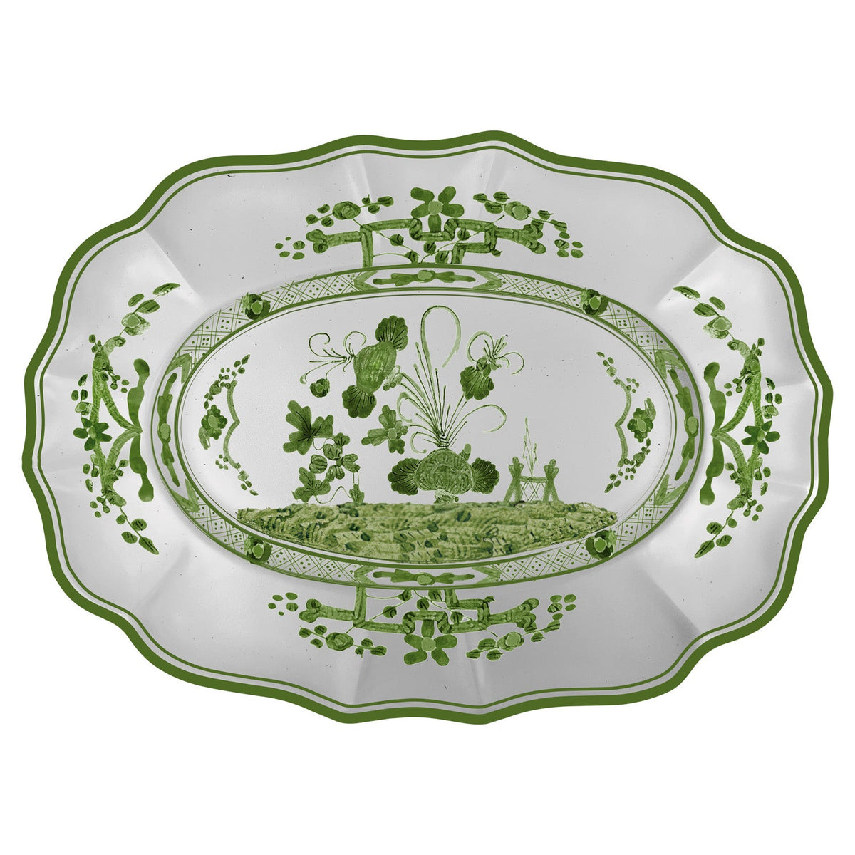 vida-faenza-large-oval-platter-green-and-white