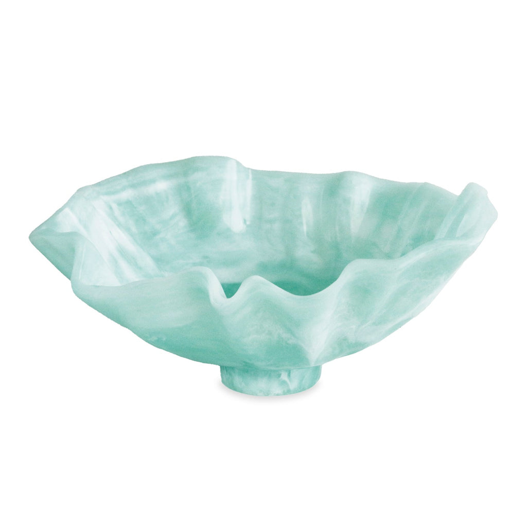resin-bloom-medium-bowl-aqua