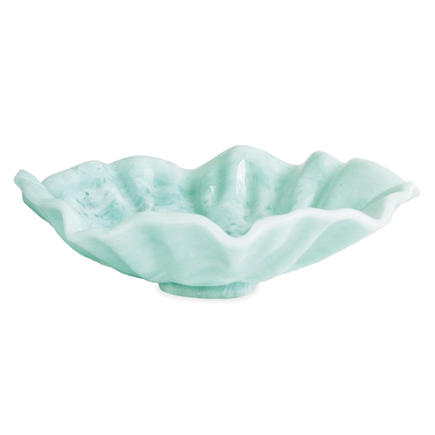 resin-bloom-large-bowl-aqua