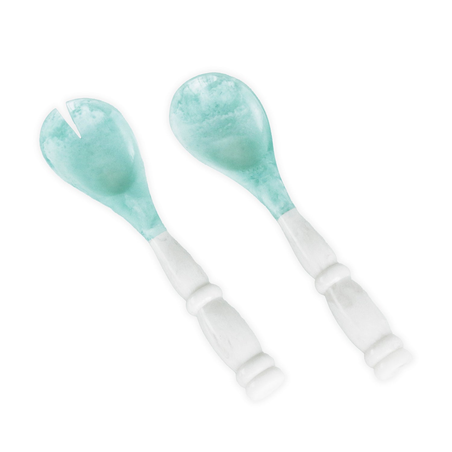 resin-bloom-salad-servers-aqua