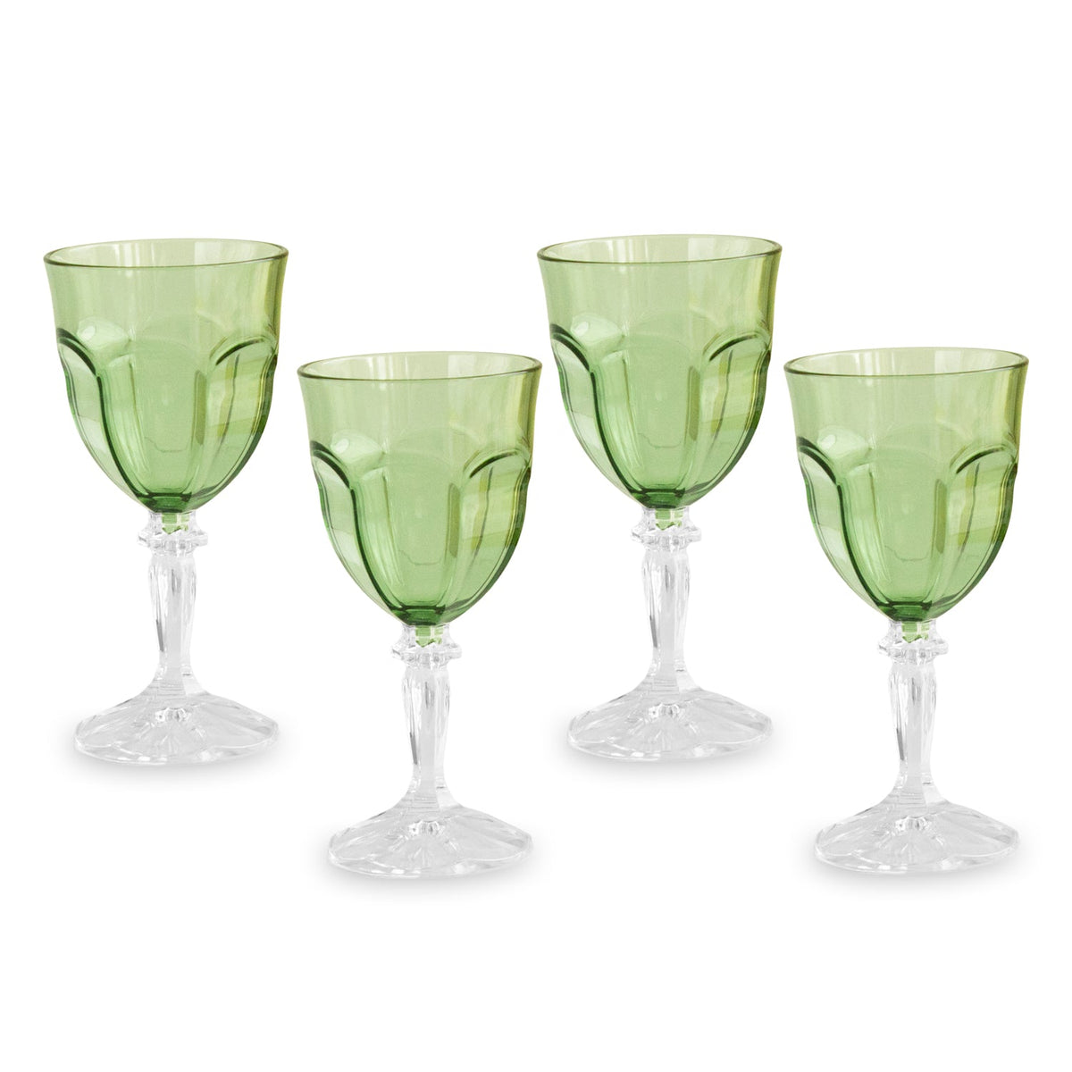 vida-octavia-acrylic-all-purpose-set-of-4-green