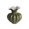 GLASS Peony Extra Large Vase (Dark Green)