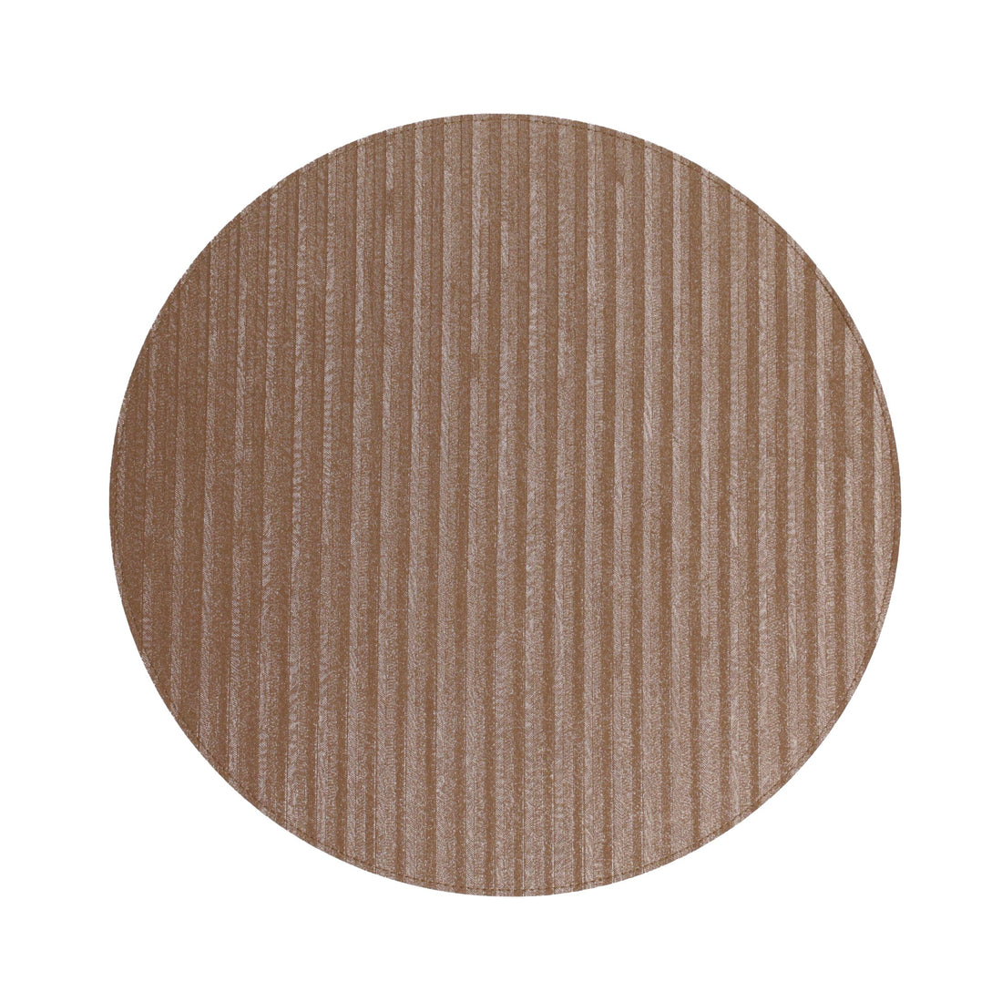 VIDA Striped Metallic Placemats Set of 4 (Bronze)