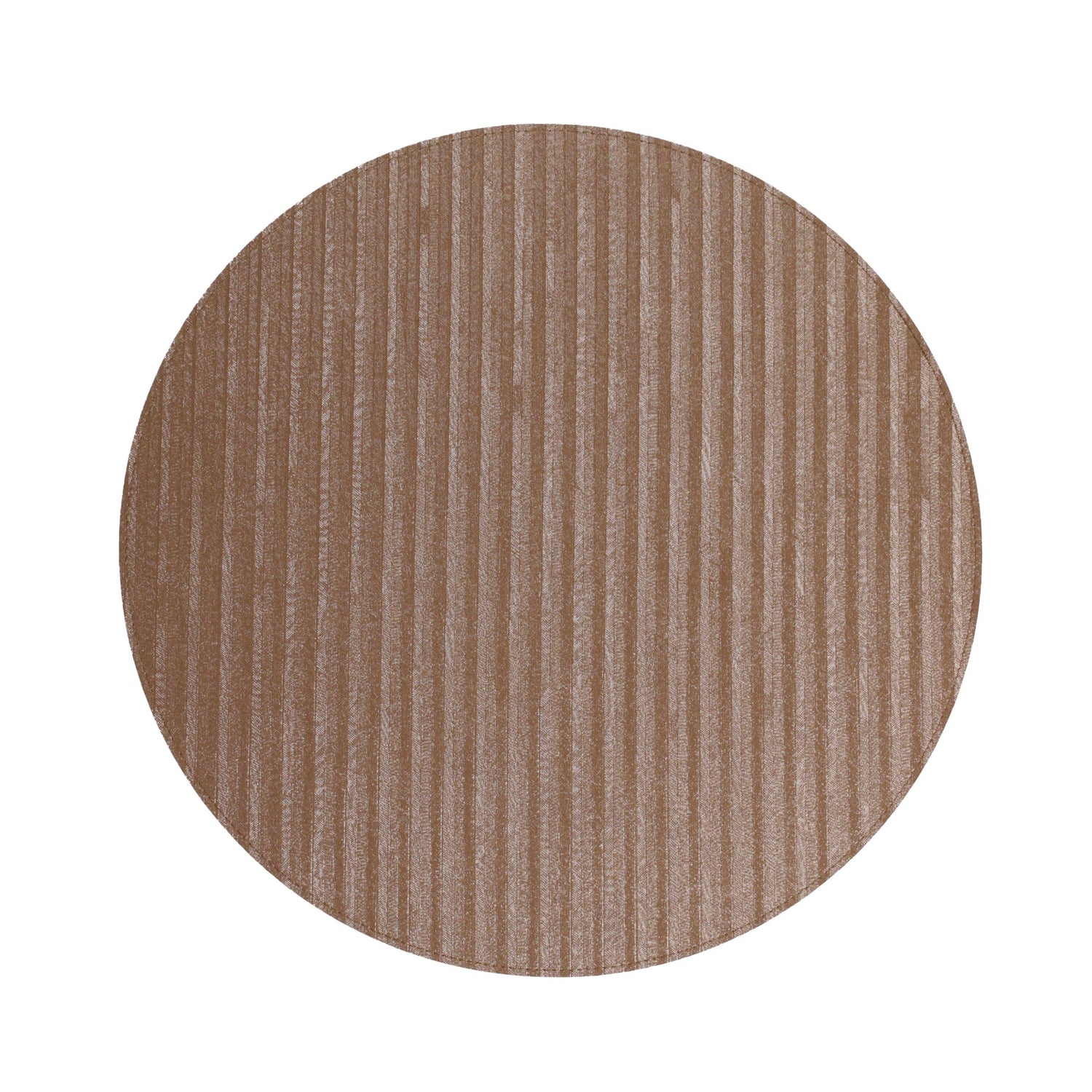 VIDA Striped Metallic Placemats Set of 4 (Bronze)