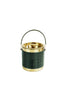 croc-leather-ice-bucket-green