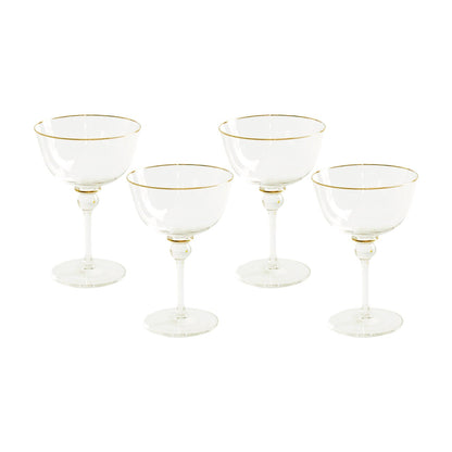 glass-lucette-coupe-with-gold-rim-set-of-4-clear-and-gold
